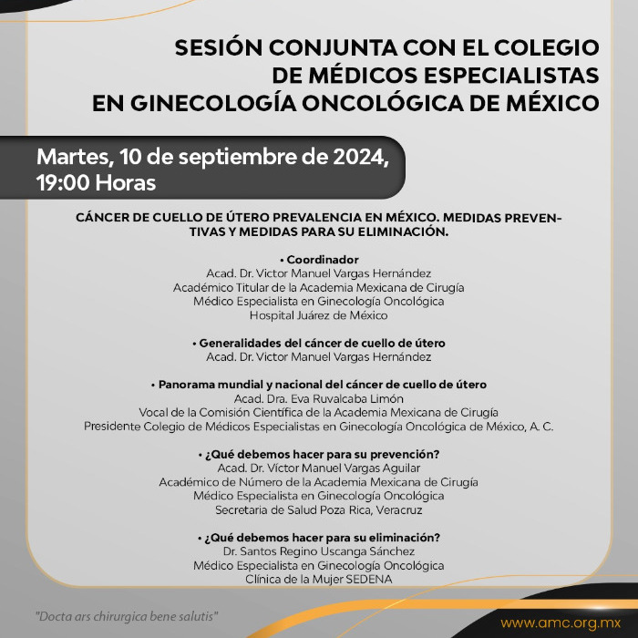 Colegio de Médicos Especialistas en Ginecología Oncológica de México