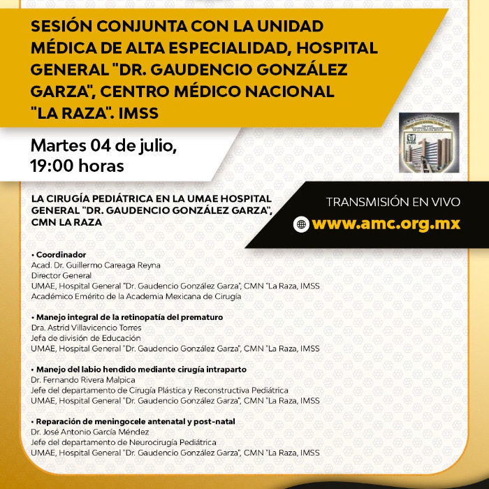 Unidad Médica de Alta Especialidad, Hospital General Dr. Gaudencio González Garza.