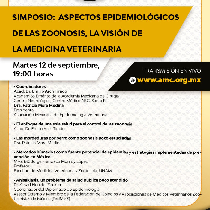 Aspectos epidemiólogicos de la zoonosis, la visión de la medicina veterinaria