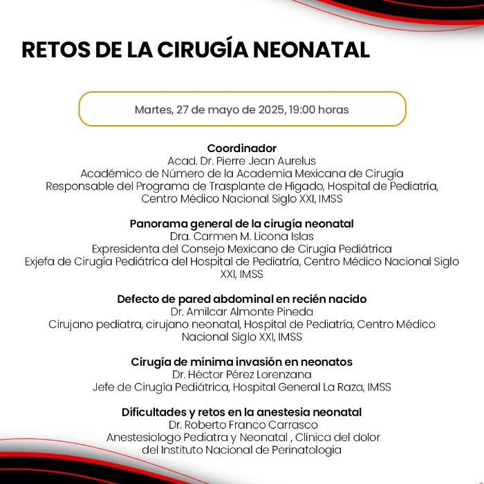 Retos de la Cirugía Neonotal