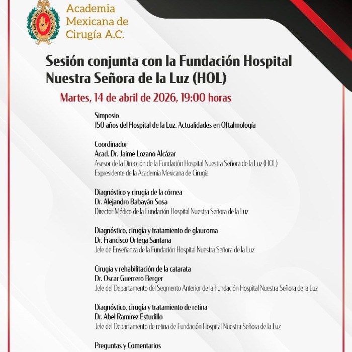 Sesión conjunta con la Fundación Hospital Nuestra Señora de la Luz